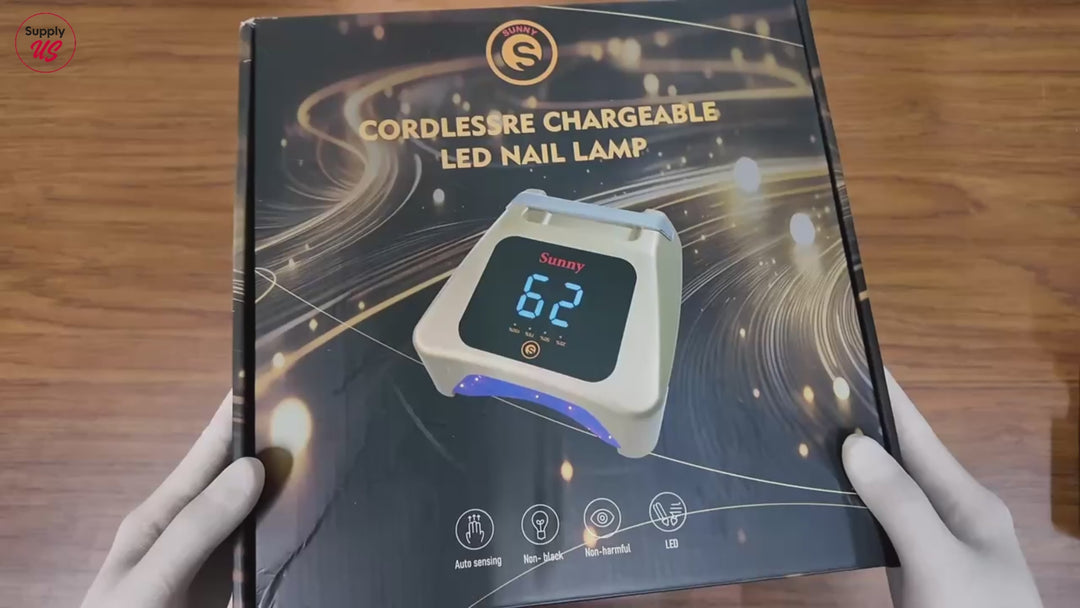 Sunny Cordless Chargeable Led Nail Lamp (Gold)