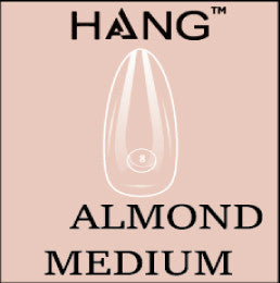 HANG Gel-X Tips Refill 100pcs - Almond Medium