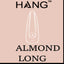 HANG Gel-X Tips Refill 100pcs - Almond Long