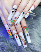 Extra Long Square Tips NATURAL ( Bag of 500pcs )