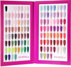 WaveGel 4in1 120 Colors Princess Collection - FREE 1 Sunny led Lamp +1 Color Book + 1 Sample Tip