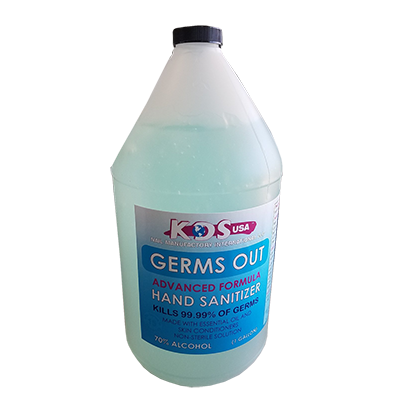 KDS Germs Out Hand Sanitizer Gallon