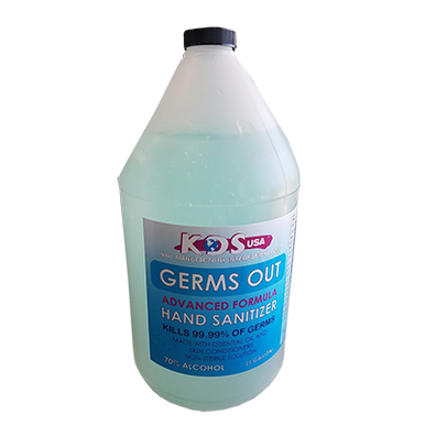 KDS Germs Out Hand Sanitizer Gallon