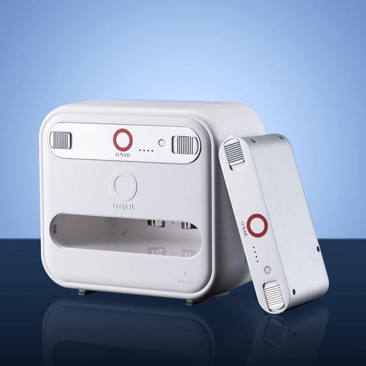 Batteries for ONAIL AI Nail Lamp (2 Battery + Charge Station) - White