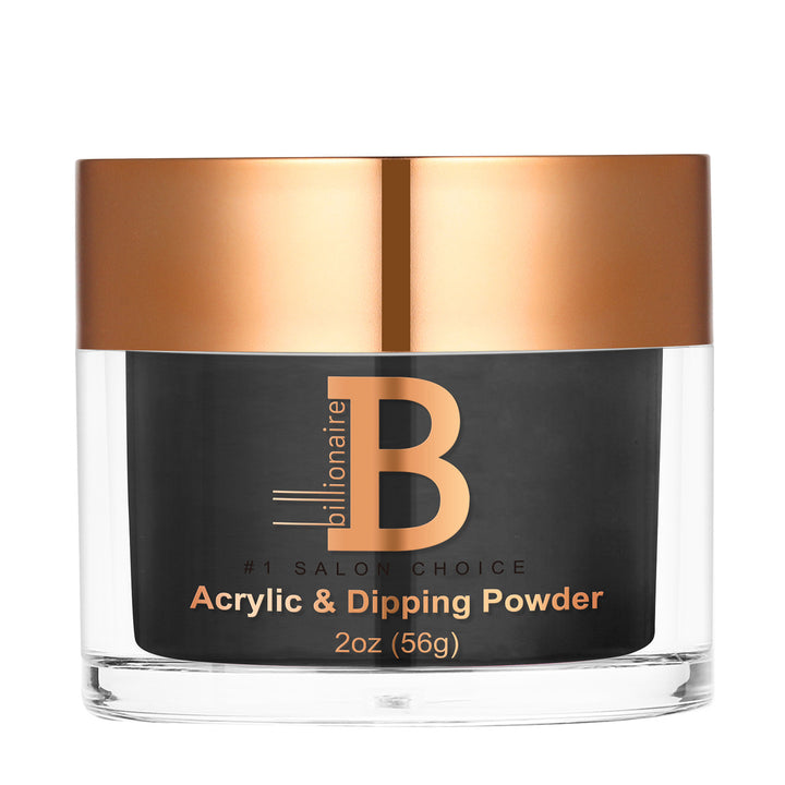 Billionaire Dip/Acrylic Powder - Super Black 2oz