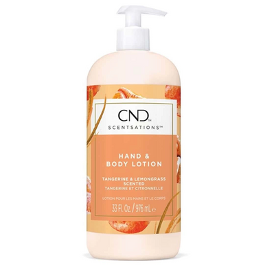 CND lotion 33oz Tangerine &amp; Lemongrass