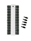 Replaceable Color Chart Sample Tip 36pcs Black