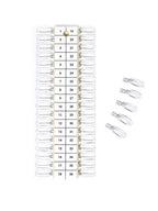 Replaceable Color Chart Sample Tip 36pcs Clear