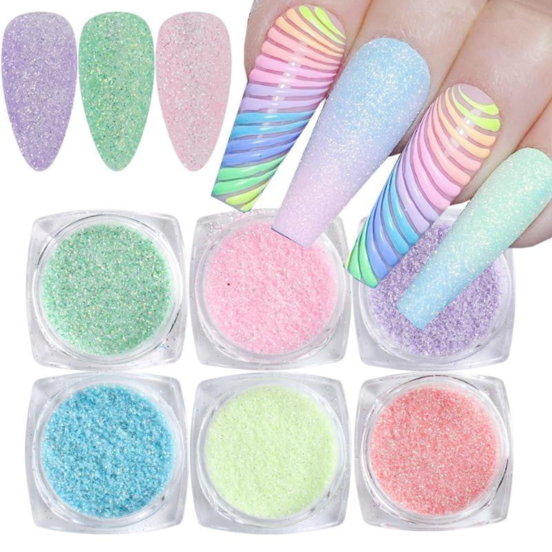 Nail Sugar Powder (12/set) 