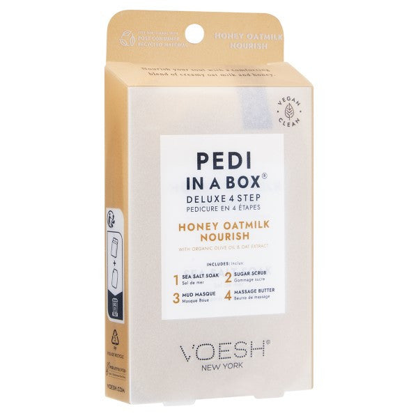 Voesh Pedi in a Box (4 Steps) Honey Oatmilk Nourish