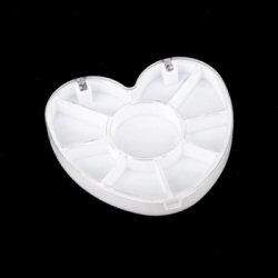 Rhinestone Container Heart