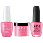 OPI COMBO 3 IN 1 MATCHING - GCA68A-NLA68-DPA68 KISS ME I'M BRAZILIAN