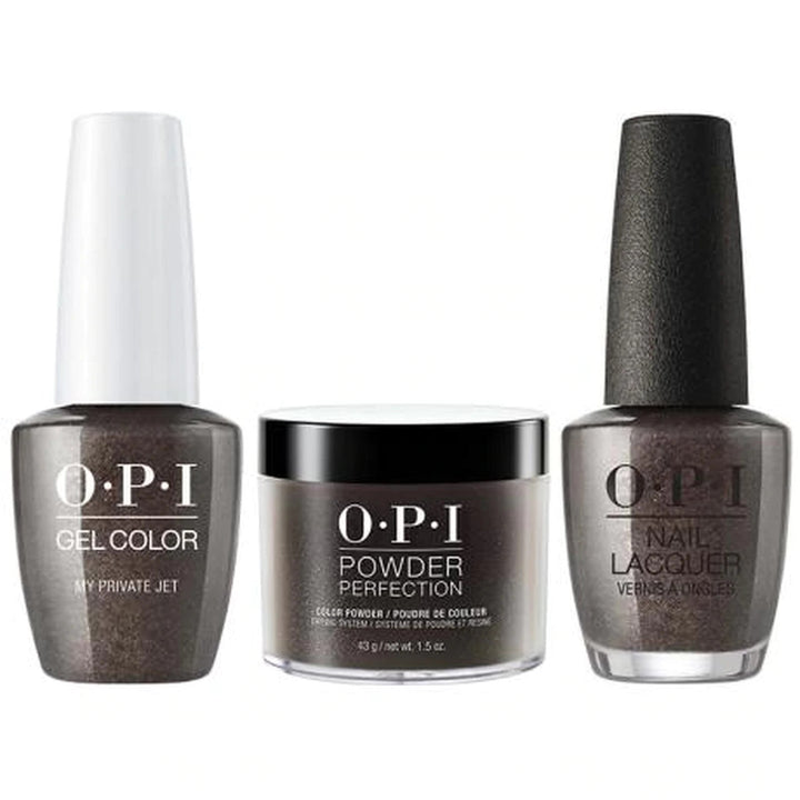 OPI COMBO 3 IN 1 MATCHING - GCB59A-NLB59-DPB59 MY PRIVATE JET