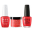 OPI COMBO 3 IN 1 MATCHING - GCH47A-NLH47-DPH47(DPN35) A GOOD MAN-DARIN IS HARD TO FIND