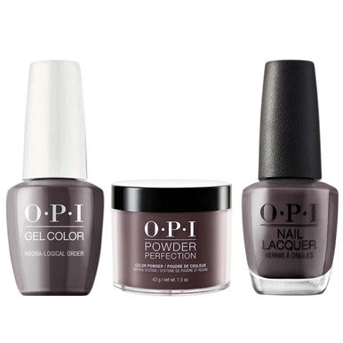 OPI COMBO 3 IN 1 MATCHING - GCI55-NLI55-DPI55 KRONA-LOGICAL ORDER