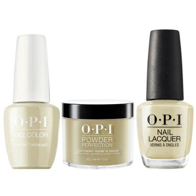 OPI COMBO 3 IN 1 MATCHING - GCI58-NLI58-DPI58 THIS ISN'T GREENLAND