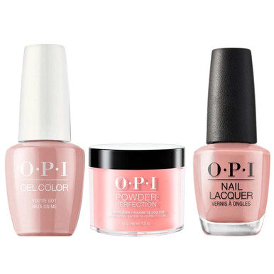 OPI COMBO 3 IN 1 MATCHING - GCL17-NLL17-DPL17 YOU&