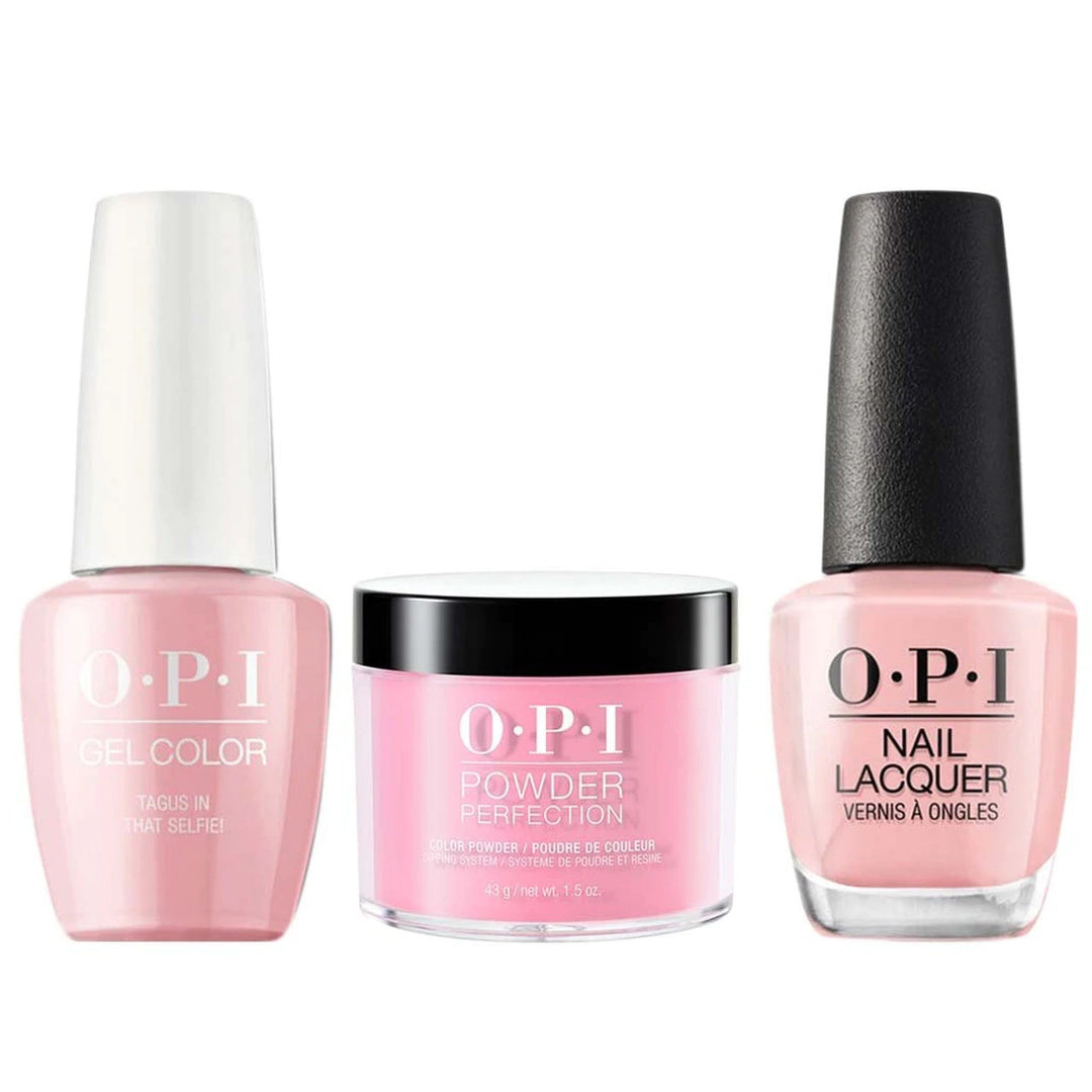 OPI COMBO 3 IN 1 MATCHING - GCL18-NLL18-DPL18 TAGUS IN THAT SELFIE!