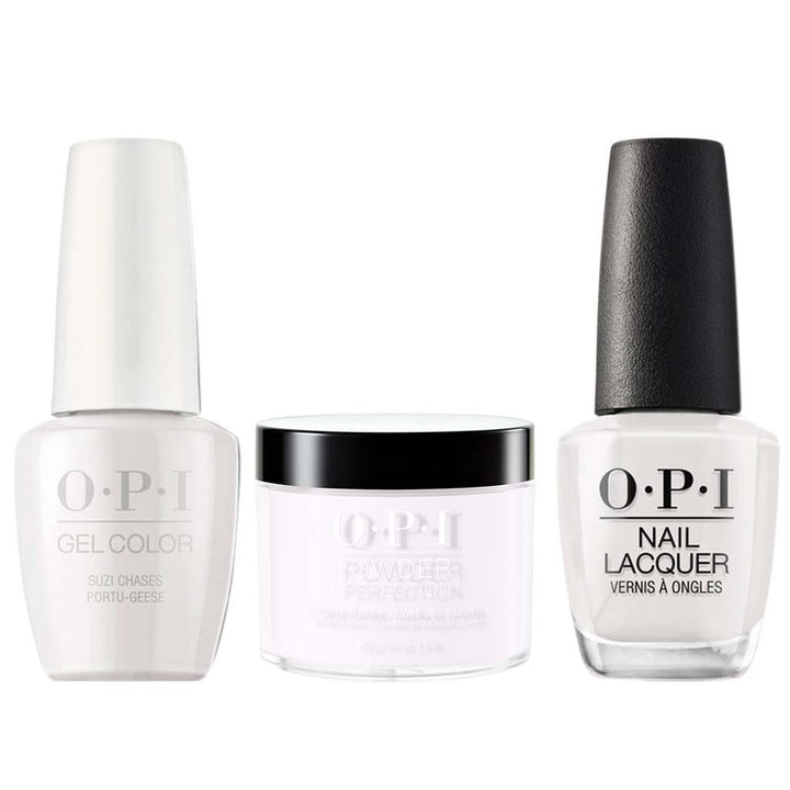 OPI COMBO 3 IN 1 MATCHING - GCL26-NLL26-DPL26 SUZI CHASES PORTU-GEESE