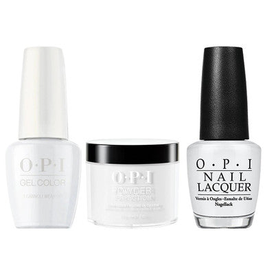 OPI COMBO 3 IN 1 MATCHING - GCV32A-NLV32-DPV32 I CANNOLI WEAR OPI