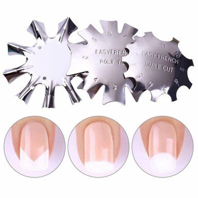Easy French Tip Cut
