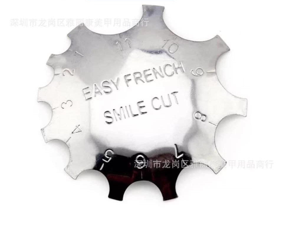 Easy French Tip Cut
